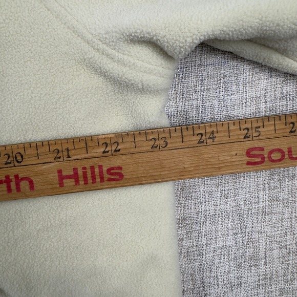 Formula 1 F1 PacSun Cream Fleece Quarter Zip Pullover Mens Medium Motorsport - Picture 7 of 11